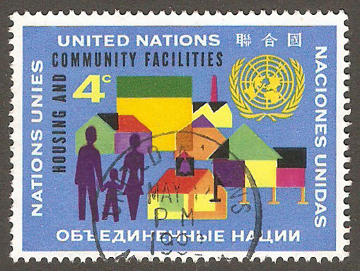 United Nations New York Scott 100 Used